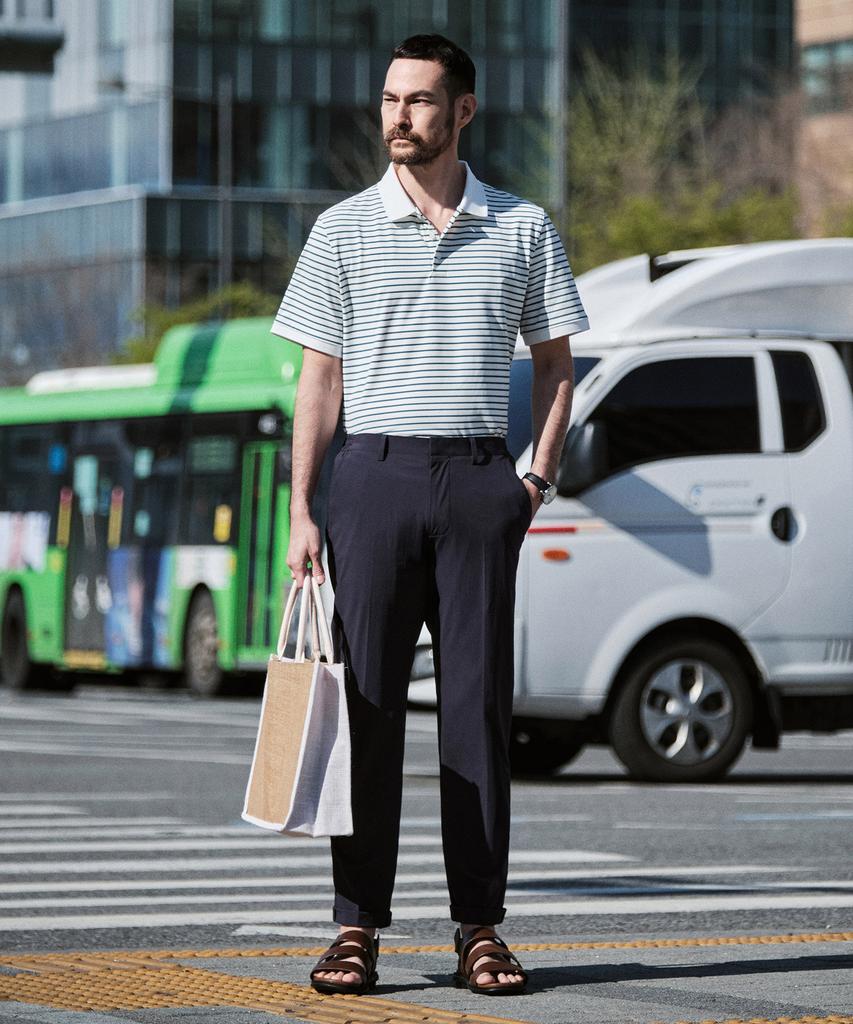 STCO Diems Coolite Pants Navy (Tapered Fit)_Dpawb10Csn