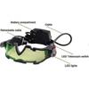 Night Vision Goggles For Kids, Adjustable Led Night Goggles With Flip Up Green Lens, Spy Night Vision Goggles