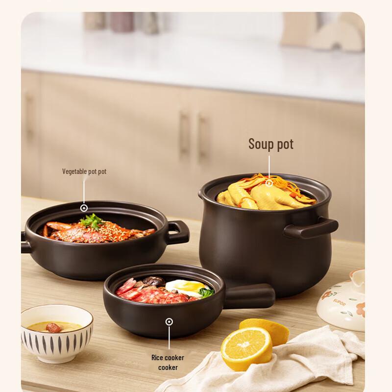 SUPOR New Ceramic Health Soup Pot