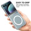 For Motorola Razr 2025 Case TPU + Acrylic Magnetic Phone Cover