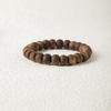 Natural Kynam Agarwood 108-Bead Multi-Strand Prayer Bracelet for Women and Men