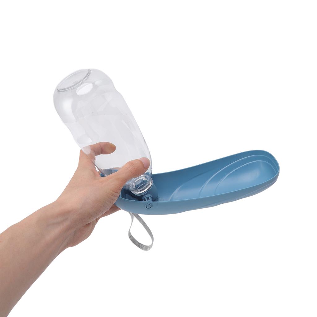 Dog Water Bottle Folding Portable Puppy Water Dispenser for Pets Outdoor Walking Hiking Travel 550ml