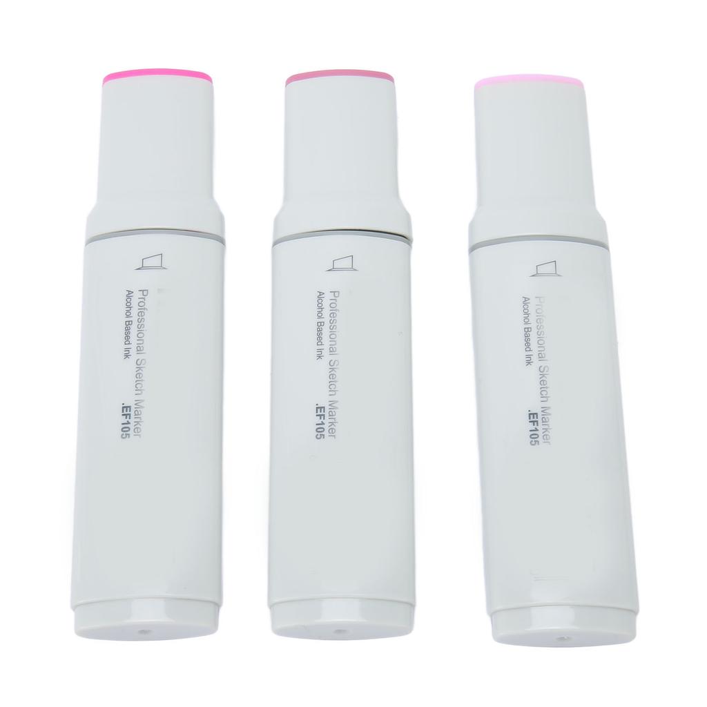 Set di 3 pennarelli Jumbo Professionali Grandi Larghi HD Pittura a Essiccazione Rapida Pennarello Set per Pittura Disegno