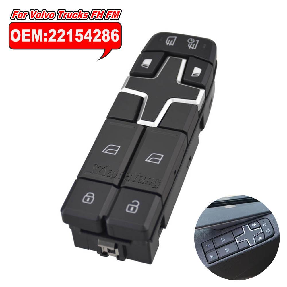 Hight Quality Power Window Control Switch For Volvo Trucks FH FM Series 1998-2013 FM9 FM11 FM12 FM13 FH12 Car Accessorie