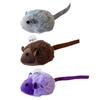 Automatic Mouse Toy for Indoors Cats Electronic Mouse Toy Gift Interactive Mouse Cats Toy with Realistic Squeaky Sound