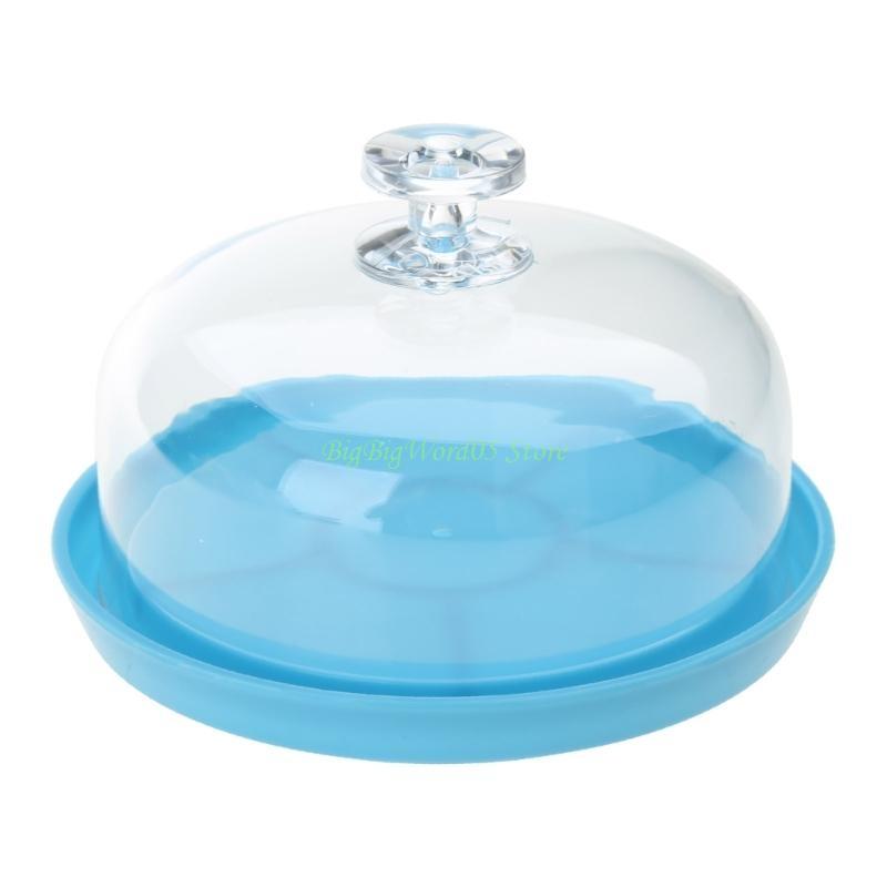 24TE Watchmaker Watch Parts Holder Tray Dust Cover 6 Slots Organizer Plastic Dust Sheet Cover Tray Repair Tool Storage Box