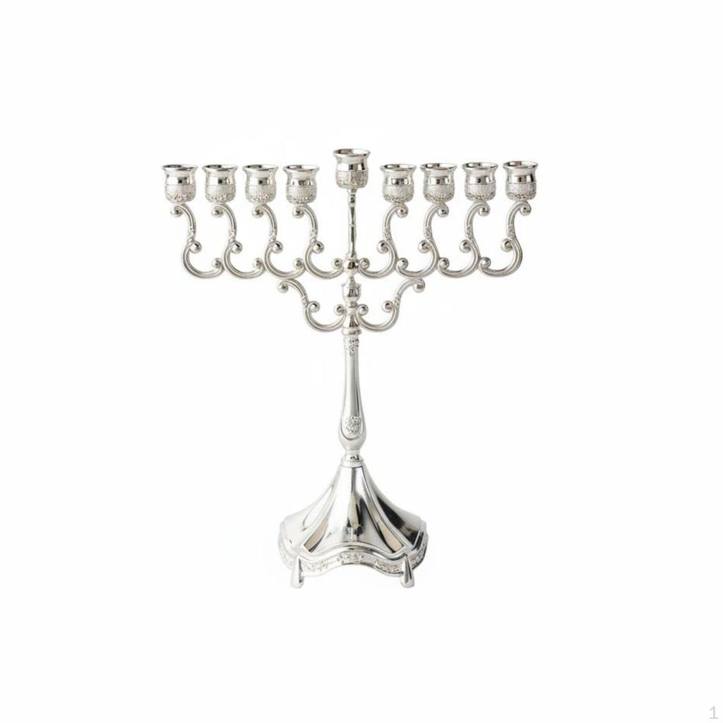 Zinc Alloy Candle Stand Elegant Design European Candlestick Creates Romantic Atmosphere Metal
