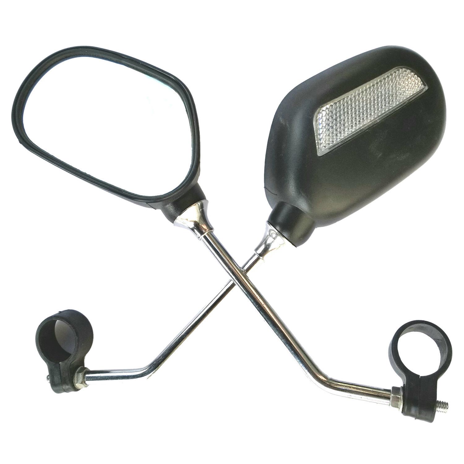 

Выпуклое зеркало заднего вида для безопасности горного велосипеда – велосипедный отражатель для занятий спортом на открытом воздухе. Other чёрный