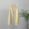 Women's Summer High Waist Slimming Versatile Pants - Loose, Plus Size, Narrow & Wide Leg Options, Thin Casual Straight Leg Design.