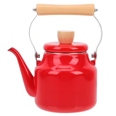 1.5L Enamel Water Kettle Heating Teakettle Stovetop Boiling Coffee Tea Pot For Induction Cooker Gas Stove Kitchen Tools