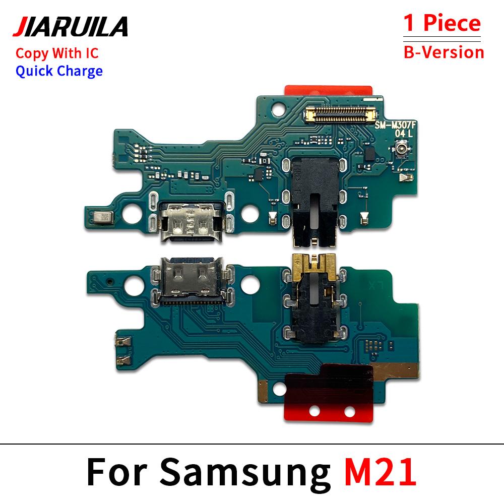 USB Charging Board Port Dock Charger Connector Flex Cable For Samsung M11 M12 M13 M21 M21s M31 M31s M22 M32 M23 M33 M53 4G 5G