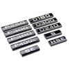 P250 P300 P380 P400e D180 D240 D300 S SE HSE R-DYNAMIC Bar Emblem Badge for R-ange R-over VELAR Letter Car Styling Trunk Logo Sticker