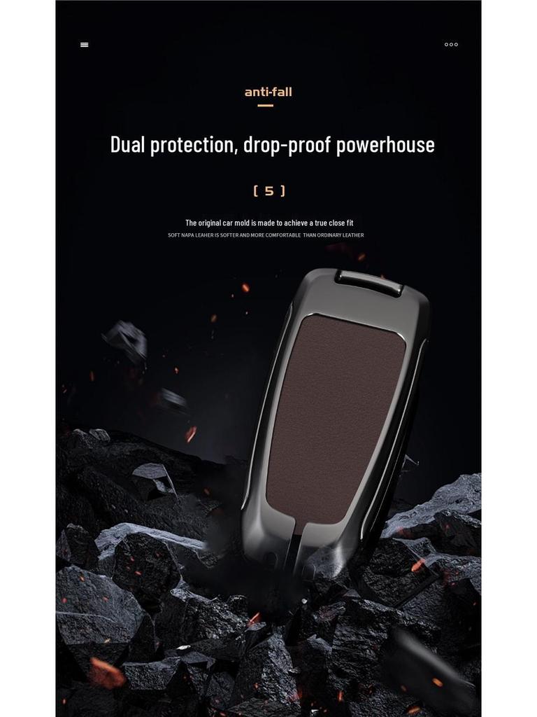 2023 Ford Explorer Schlüsselhülle - Stilvolle Herren-Schutzhülle und Schnalle.