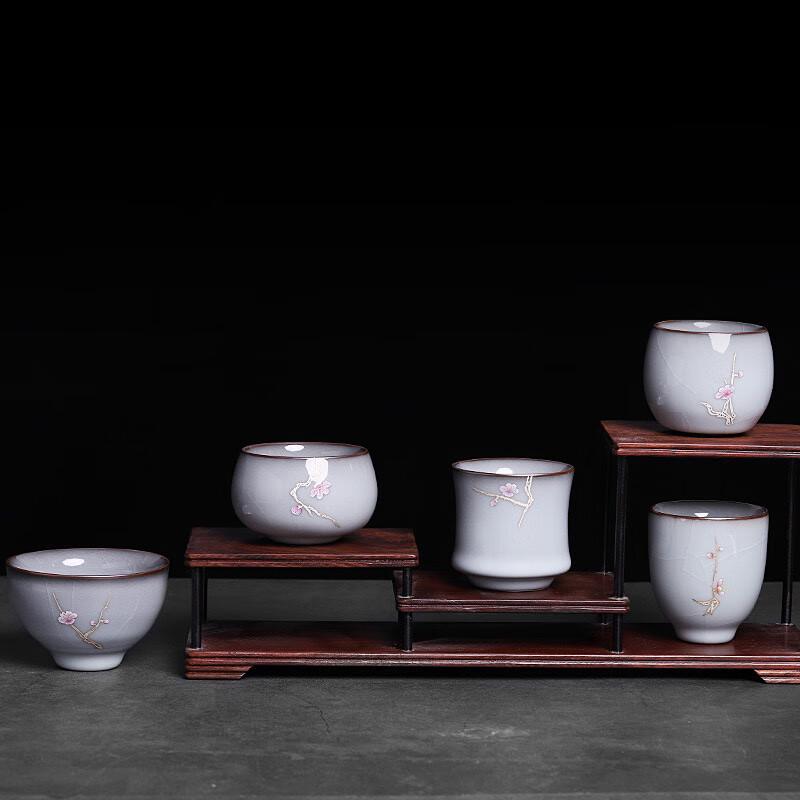 Gongli Official Kiln Plum Blossom Ceramic Tea Cup