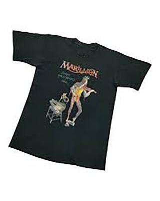 Vtg Marillion Band Black T-shirt Short Sleeve All Sizes S-5Xl XA978 Unisex T-Shirt