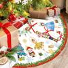 Nutcracker Christmas Tree Skirt Suitable For Home Christmas Indoor And Outdoor Decoration Christmas Tree Decoration
