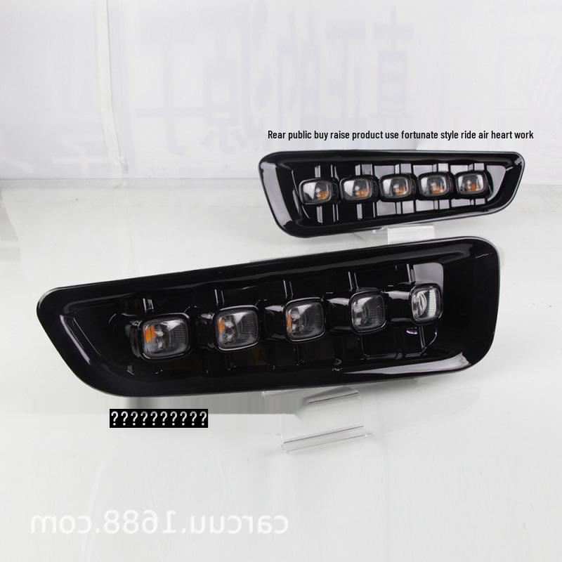 Kompatible LED-Tagfahrlichter & Nebelscheinwerfer für 19-20 Ford Raptor F150 - Modifizierte Frontstoßstangenleuchten