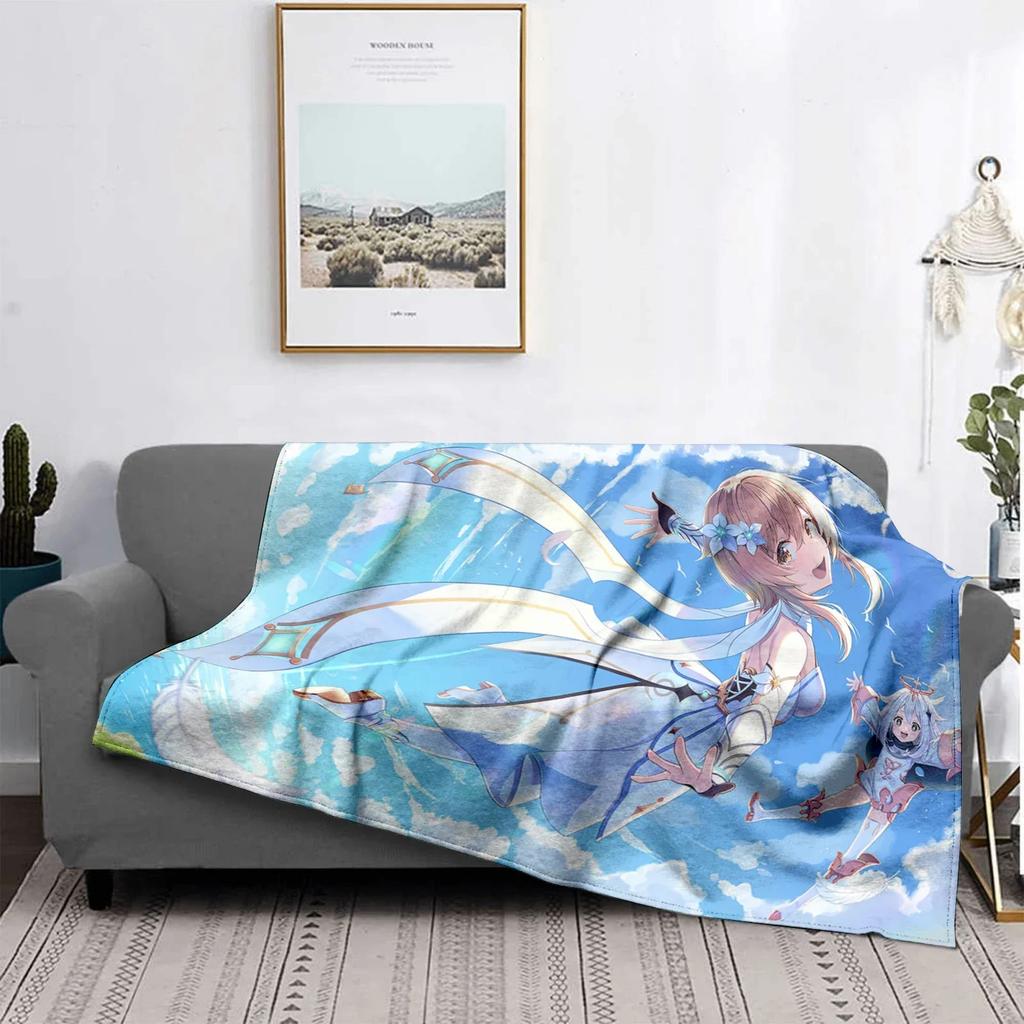 Home decoration plush Sofa blanket Colorful Animal Bedspread on the bed anime fluffy soft blankets thick blanket for winte