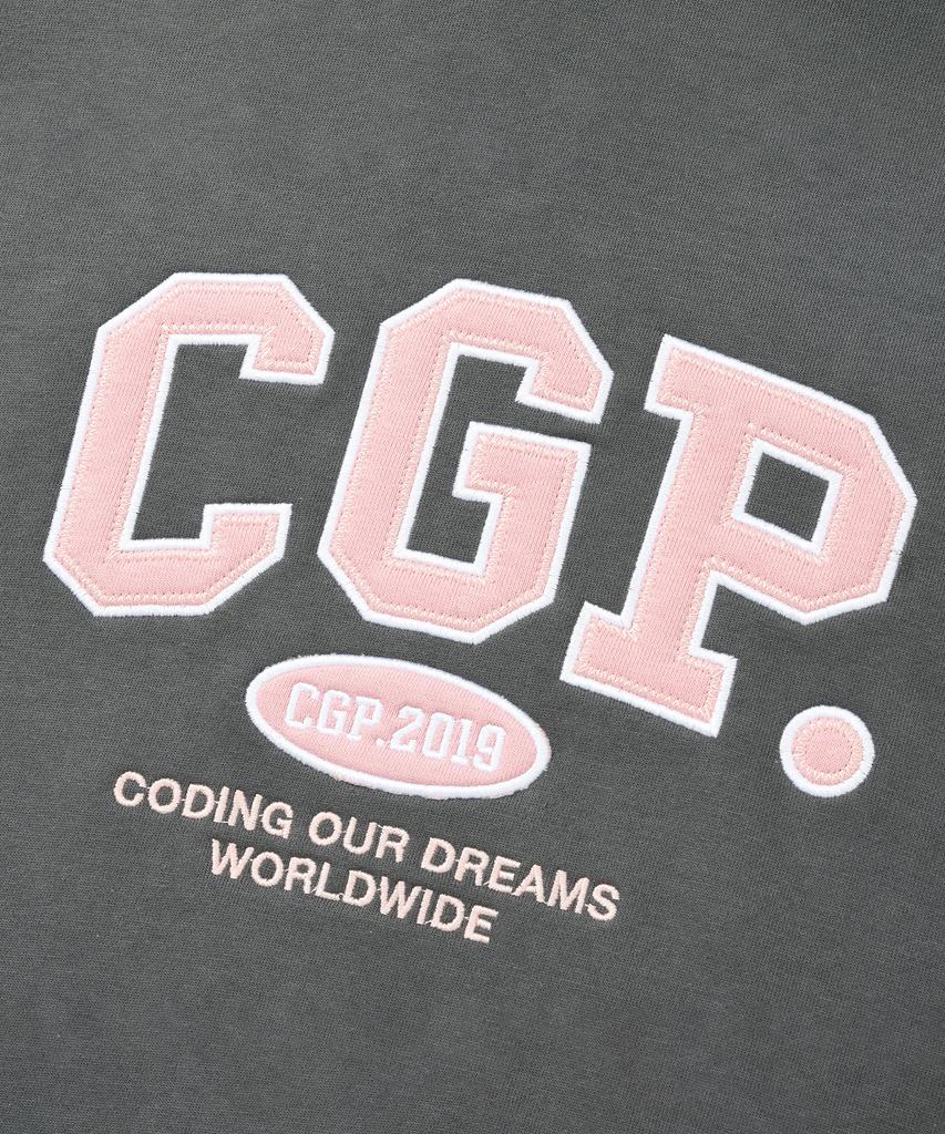 Cgp Arch Logo Hoodie_Charcoal Bbdw
