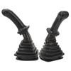 2 Stück 3-Knopf Bagger Joystick Griffe mit Staubschutzmanschette Ersatz für Doosan DH DX150 215 225 300 370-9C