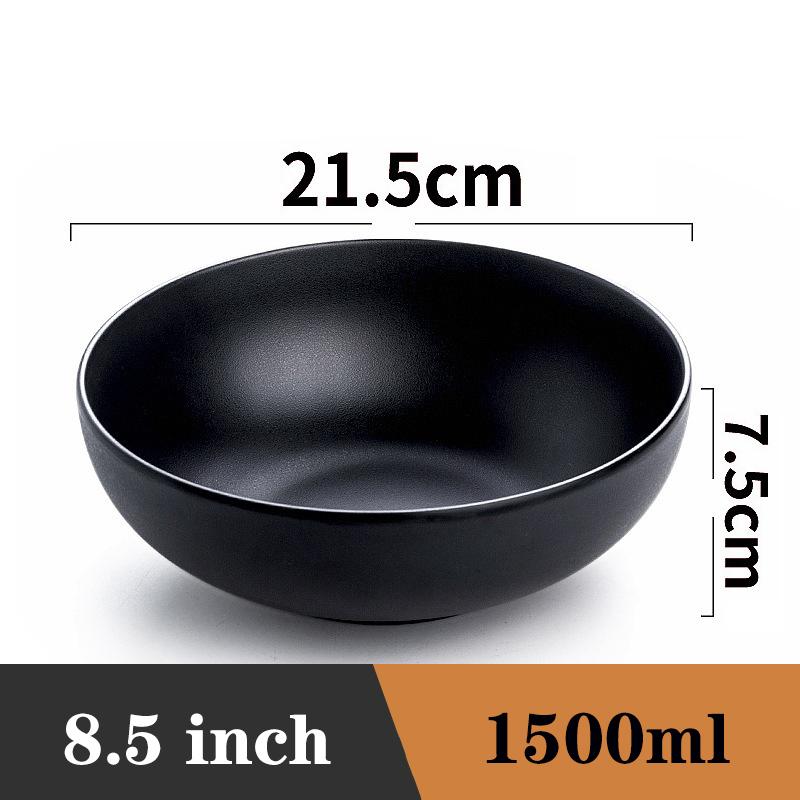Fruit Salad Fast Food Tableware Japanese Style Plastics Noodles Bowl Household Ramen Bowl Soup Bowl