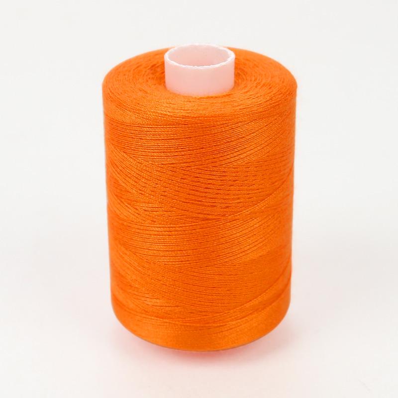 Hilo de Coser de Poliéster de Alta Velocidad 402 - 1000 Yardas, Colores Arcoíris, Ideal para Proyectos de Costura Casera y a Mano