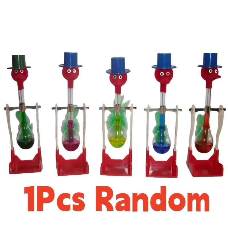 

Novelty Drinking Water Bird Toy Funny Lucky Bobbing Bird Non-Stop Liquid Glass Permanent Duck Creative Toys For Kids Boy Girl