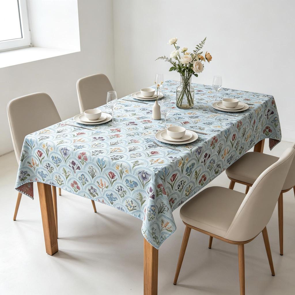 Mesa de Jantar Cozinha Festa Decoração Lavável Algodão Linho Retângulo Toalha de Mesa