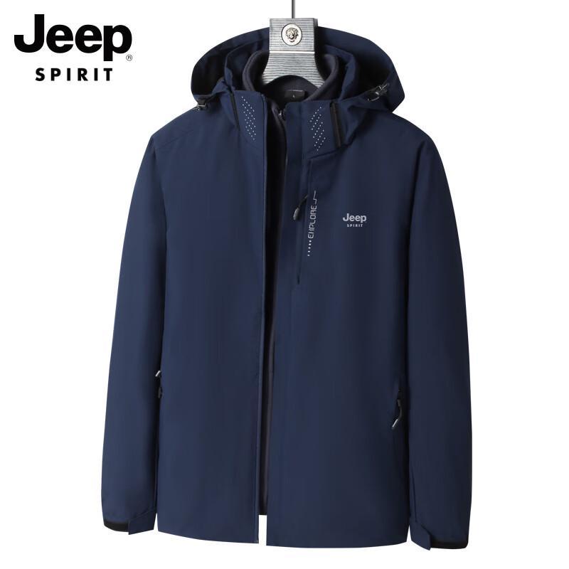 JEEP SPIRIT Men's Outdoor Windproof Waterproof Jacket 6266