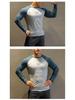 Men's Quick-Dry Long-Sleeve Fitness Tops - Elastic, Breathable, Warm Base Layer