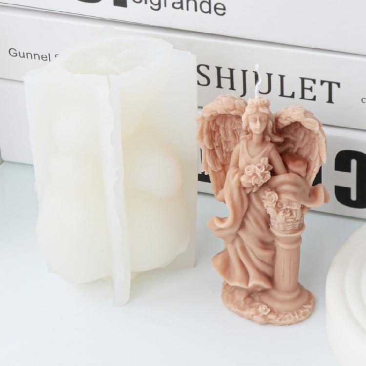 Little Angel Silicone Mold Melt Aromatherapy Handicraft Making Mould Supplies