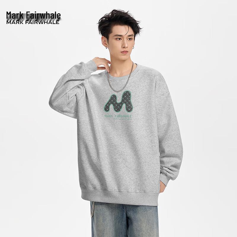 Mark Fairwhale Herren Relaxed Fit Rundhals Pullover Sweatshirt
