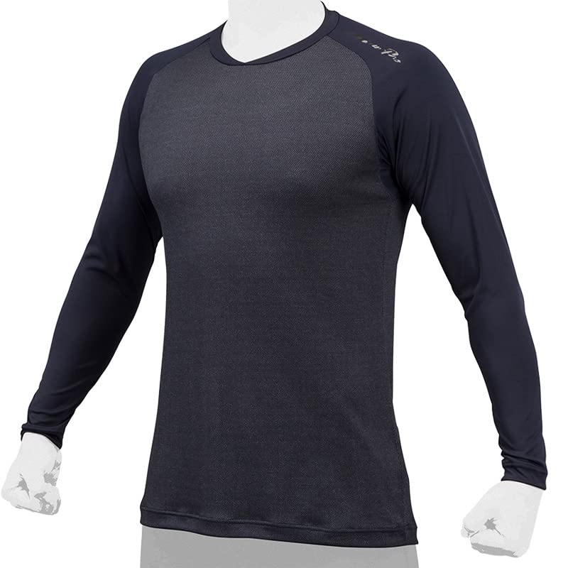

Mizuno Pro Baseball Dry Aeroflow KUGEKI Long mizunopro miz22ss Undershirt, ICE, Sleeve, V-Cool Neck, 12JA2P14,