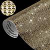12x20/24x20cm Self-adhesive Rhinestone Crystal Glitter Stickers Sheet DIY Diamond Decoration Sticker Phone Car Trim Decor Decal