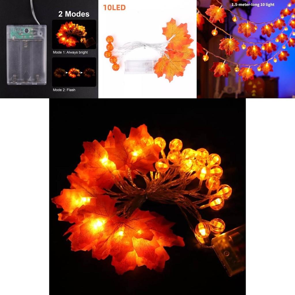 Delightful Led Halloween Decorative Lights With Adorable Pumpkins Ghosts And Bats For Parties