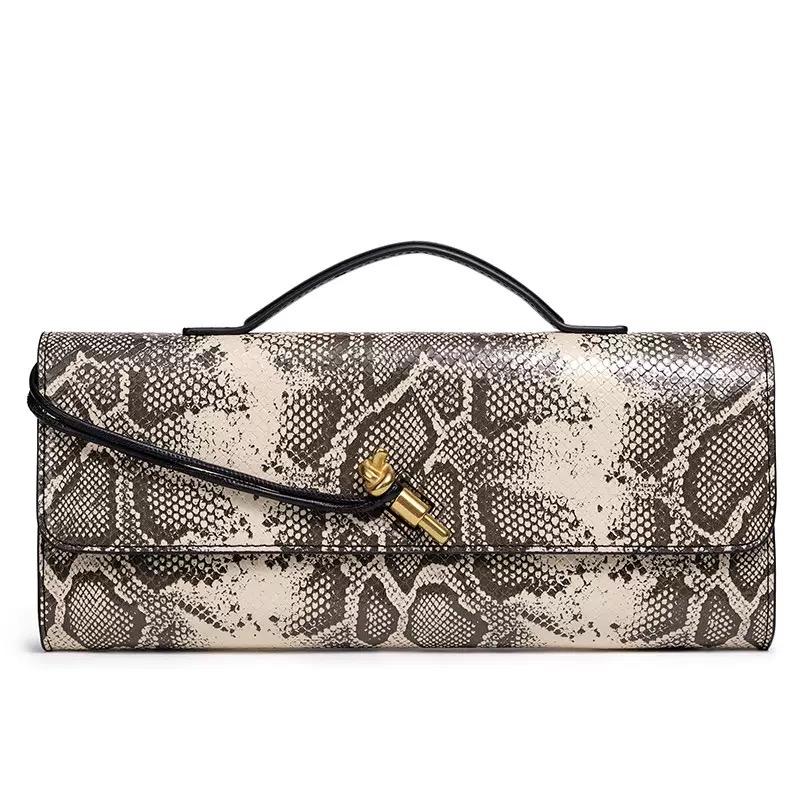 Luxury Design Top-Handle Bag For Women Evening Handbag Long Purse, Crocodile Pattern Crossbody Shoulder Bags Fashionable Outfits