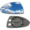 Opel Corsa D 06-14 Insert de rétroviseur manuel gauche