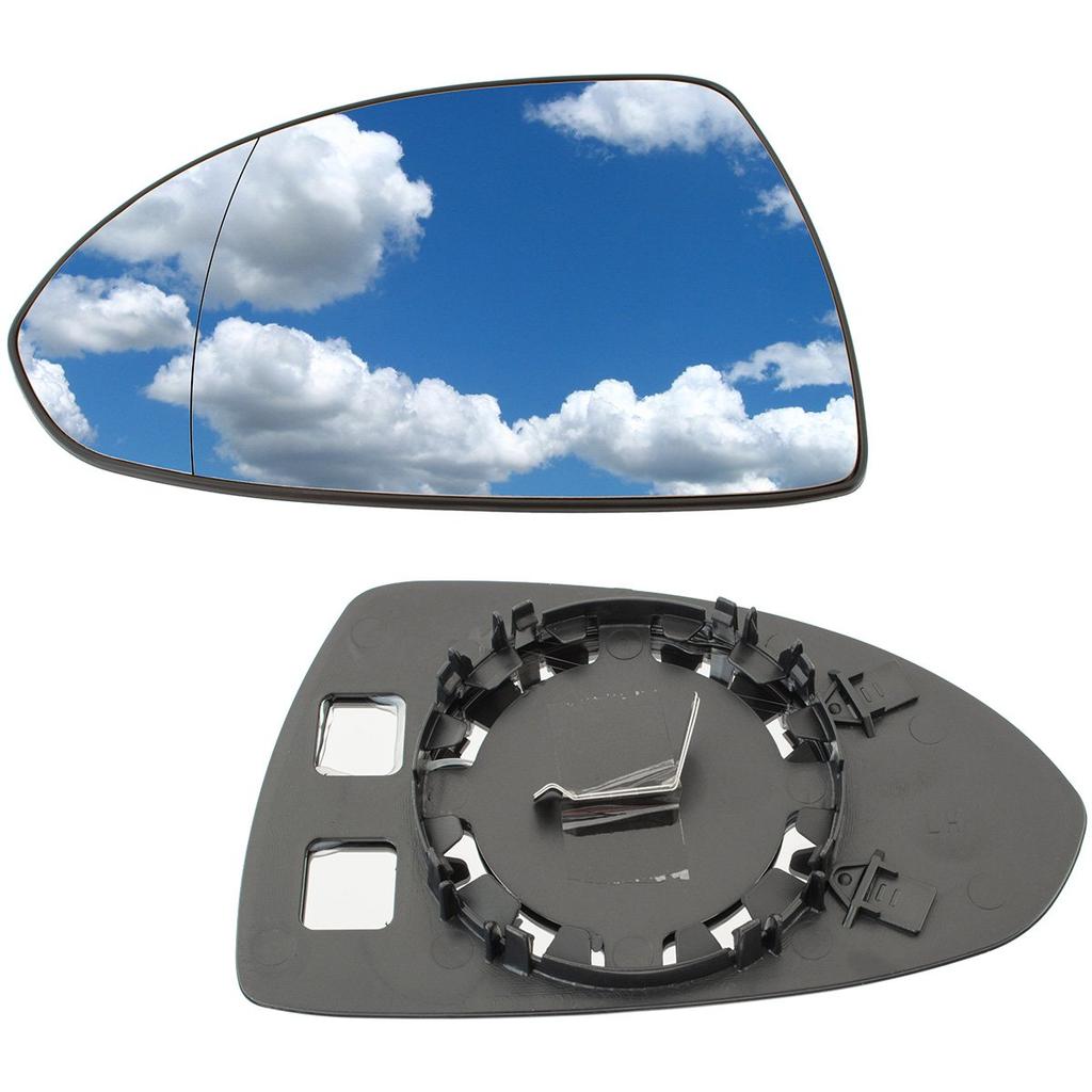 Opel Corsa D 06-14 Insert de rétroviseur manuel gauche
