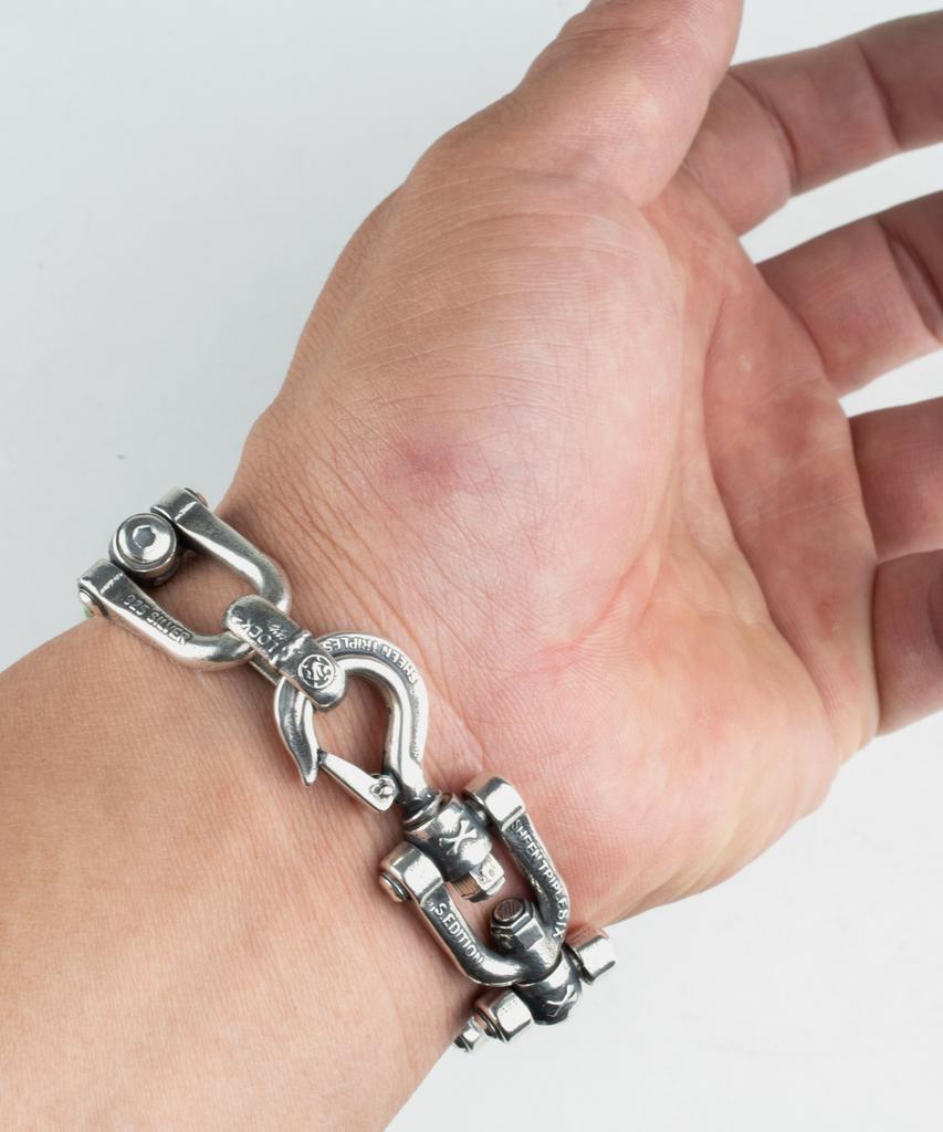 Sheen666 Industrial Series Sts019 Shackle Link Bracelet