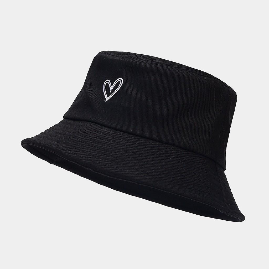 Cotton Baseball Cap With Love Heart Embroidery Design For Outdoor Men Women Summer Casual Wear