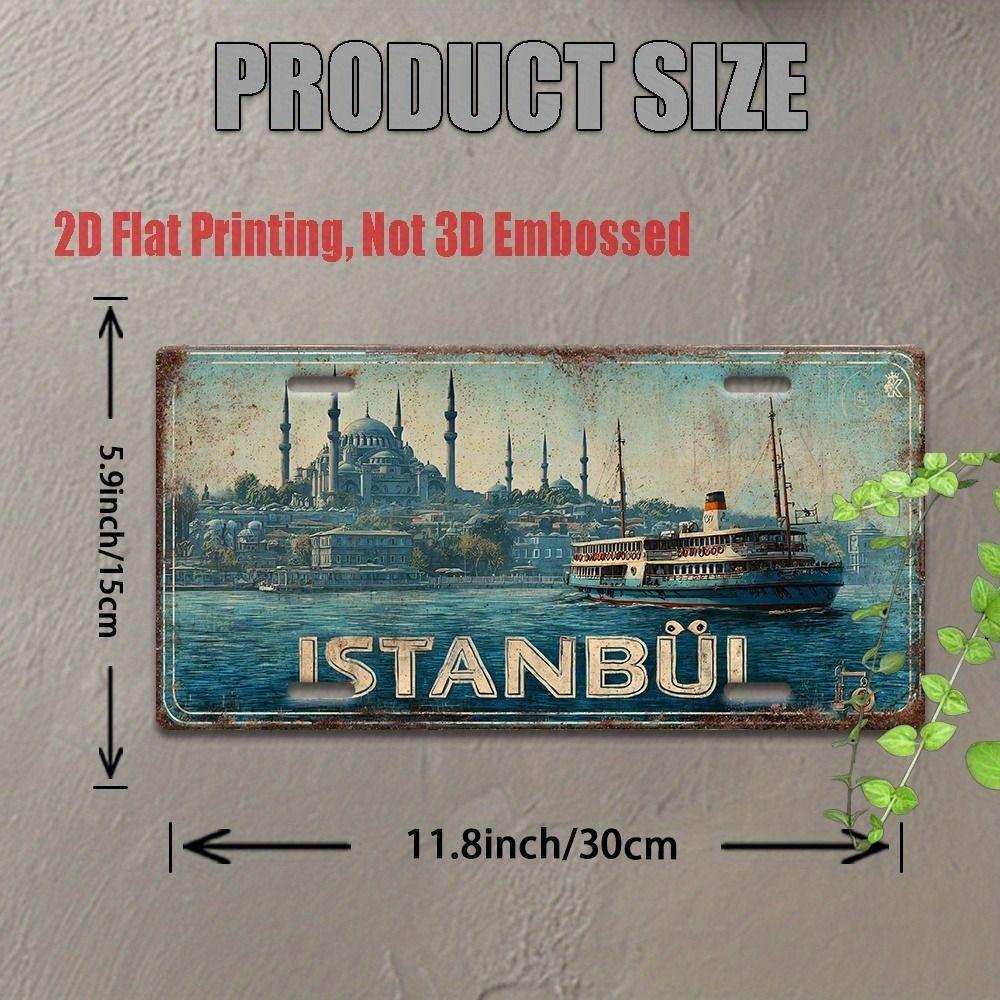 15x30cm Metal Wall Art Decorative Tin Sign Vintage Plaque