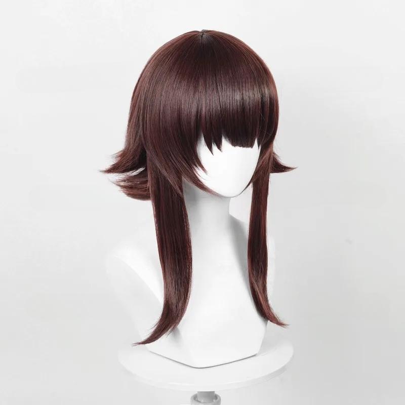 Megumin Cosplay Wig Anime Konosuba God's Blessing On This Wonderful World Synthetic Dark Red Hair Cosplay Costumes Hair Wigs