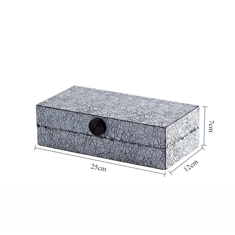 

Wooden Bracelets Jewelry Boxes Flip Cover Ring Jewellery Organizer Box Large Capacity Storage Box Household Trinket Cases