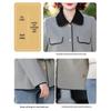 Double-Sided Wool Coat for Petite Middle-Aged Women - Spring & Autumn Style