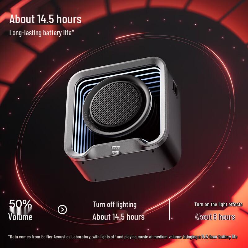 EDIFIER Halo Nano Portable Bluetooth Speaker