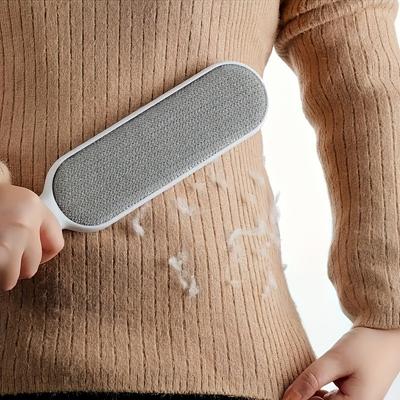 Non-Toxic Reusable Pet Hair Removal Brush-Double-Sided Electrostatic Adsorption Suitable For Cats And Dogs Ideal For Furniture Clothing