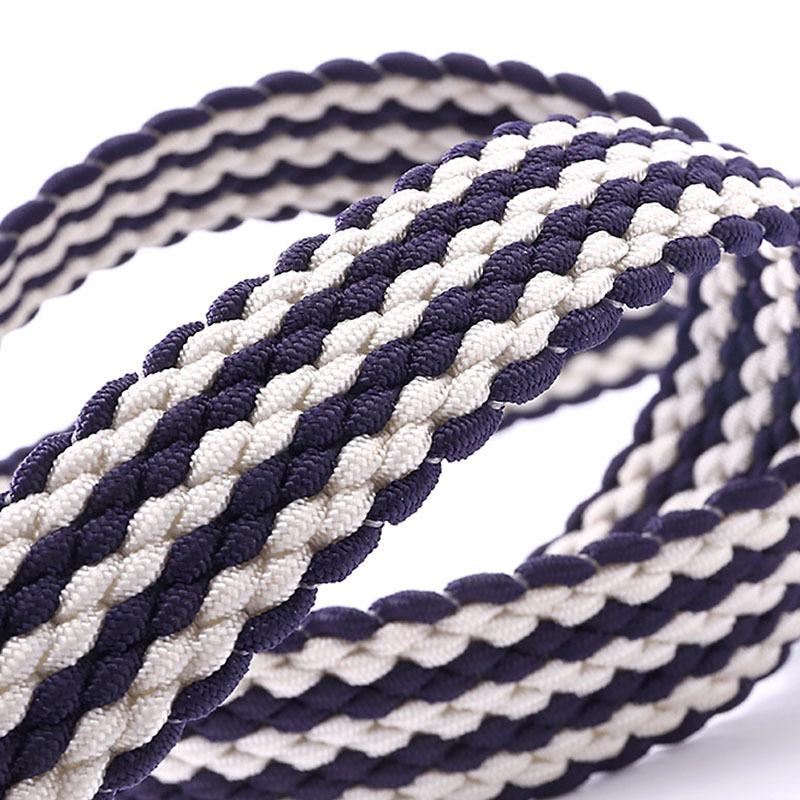 Belt Women'S Elastic Braided Belt Unisex, Origin Strong Elastic Men'S Pin Buckle Belt