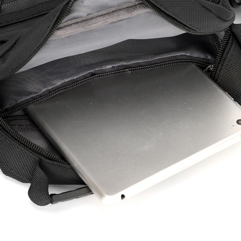 Large Capacity Business Crossbody Bag Water-Repellent Wear-Resistant Handbag Men's Commuter Shoulder Bag