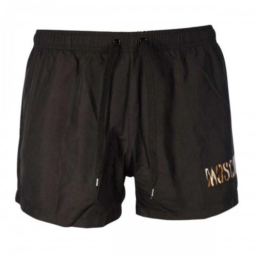 Moschino Mens Leopard Print Swim Shorts