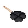 Egg Omelette Pan 4 Cup Nonstick Omelette Skillet Breakfast Heart Shaped Divided Fry Pan Egg Cooker